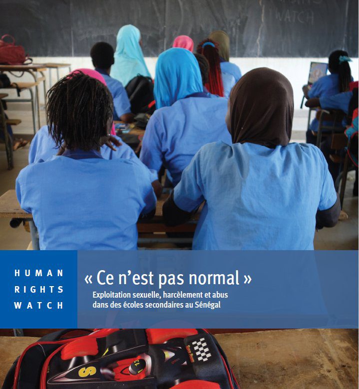 Violences sexuelles à Sédhiou, Kolda Ziguinchor et Dakar : Le personnel enseignant mis au banc des accusés
