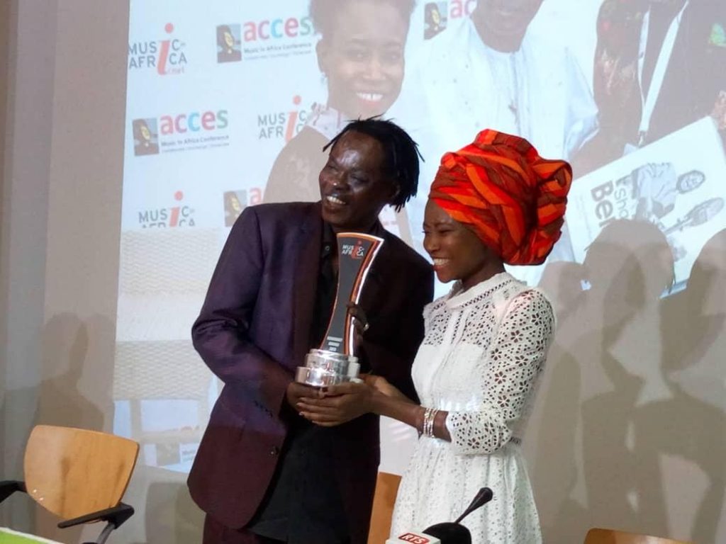 Baba Maal a reçu le prix Music in Africa Honorary Award 2018