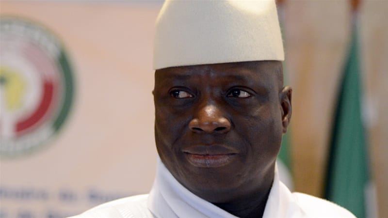 Gambie : Yahya Jammeh interdit d’entrer aux Etats-Unis