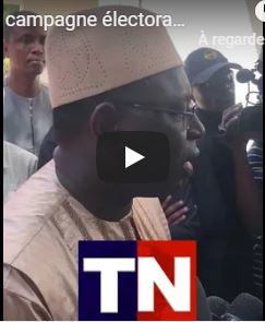 Le président Macky Sall a reçu les journalistes qui couvrent sa campagne électorale à la gouvernance de Ziguinchor.
