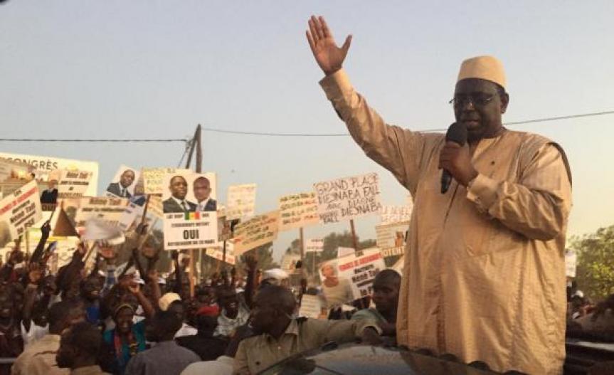 A Gandiaye : « Mon premier mandat était pour rattraper les erreurs… », dixit-Macky Sall