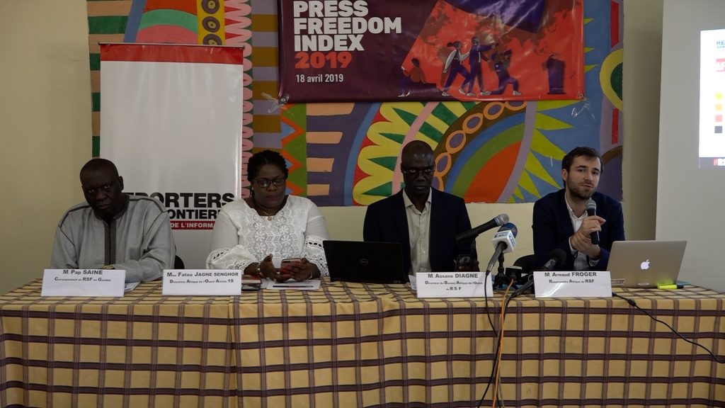 Classement mondial de la liberté de la presse 2019 : Le Sénégal fait un bond en avant et se pointe à la 49e place