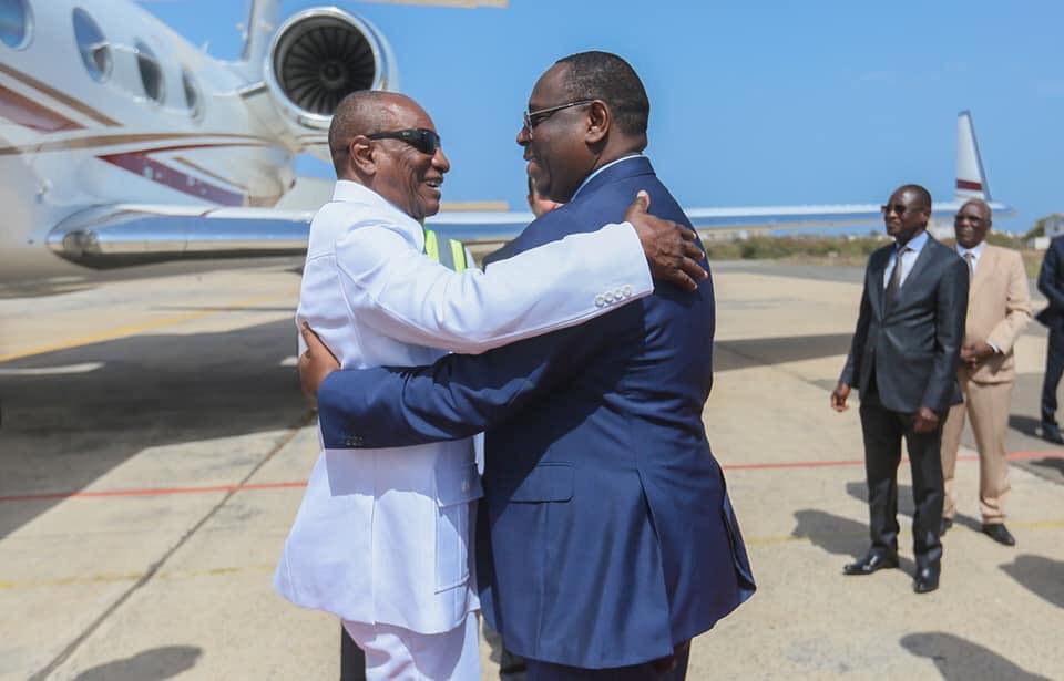 Prestation de serment : Après Kaboré du Burkina Faso, Andry Rajoelina de Madagascar, Alpha Condé de la Guinée est arrivé à Dakar