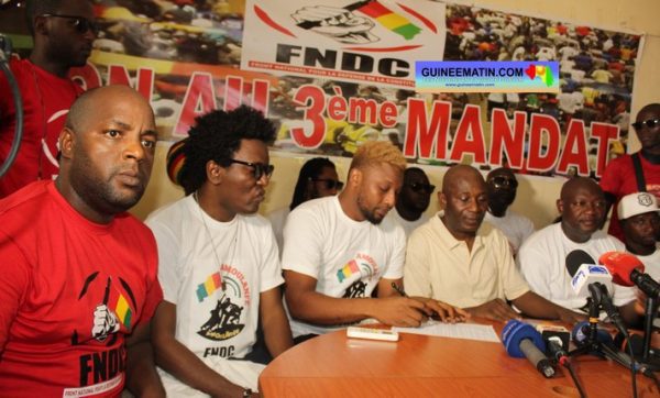 Guinée : Contre un 3ème mandat de Condé, le Fndc lance une mobilisation