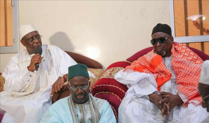 Ziarra annuelle à Louga : Le président Sall exhorte les chefs musulmans à enseigner les « vraies valeurs islamique »