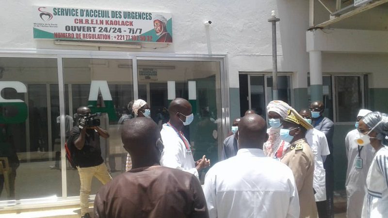 Kaolack-Covid 19 : Zoom sur le Centre de Traitement Épidémies de Kaolack qui accueille 22 patients du covid-19