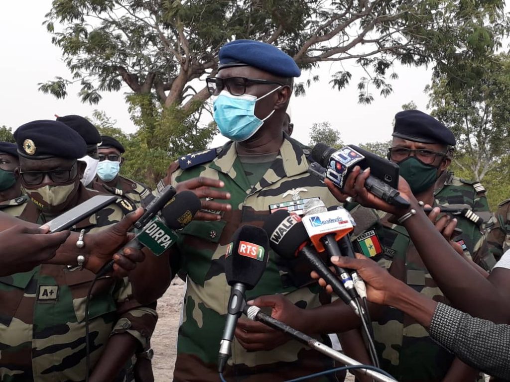 Kaolack : Le CEMGA, le général Birame Diop s’incline devant le sacrifice des militaires tués en Casamance