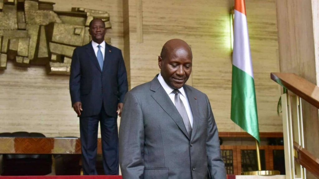 Cote d’Ivoire : le Vice-président de la République Daniel Kablan Duncan démissionne