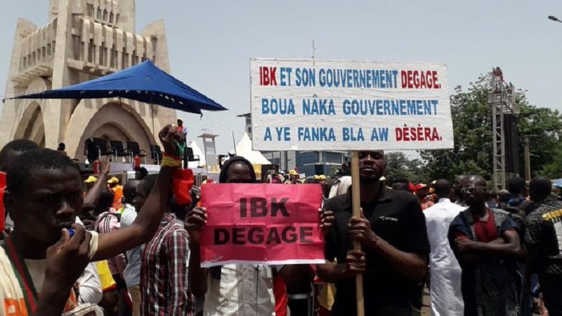 Mali : le M5 de nouveau dans la rue pour réclamer la démission du président IBK