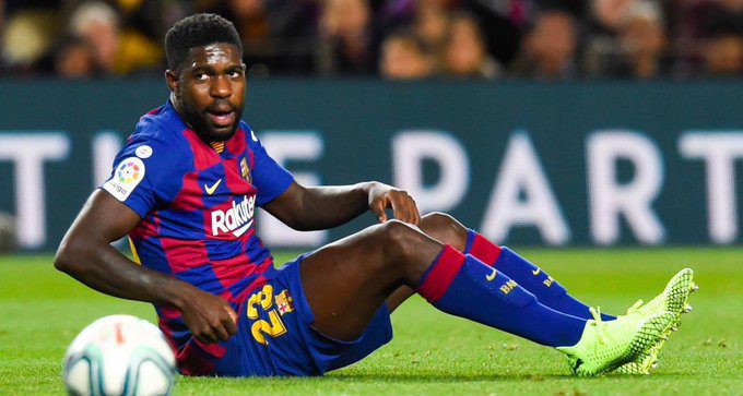 Football : Samuel Umtiti testé positif au Covid-19, annonce le FC Barcelone