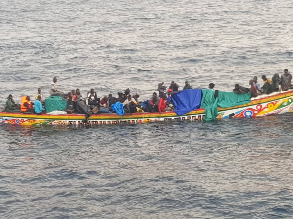 Fatick : 5 migrants clandestins portés disparus après l’incendie de leur pirogue