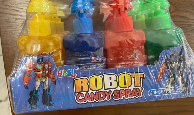 Un commerçant arrêté pour vente de gadgets pour enfant contenant un liquide alcoolisé