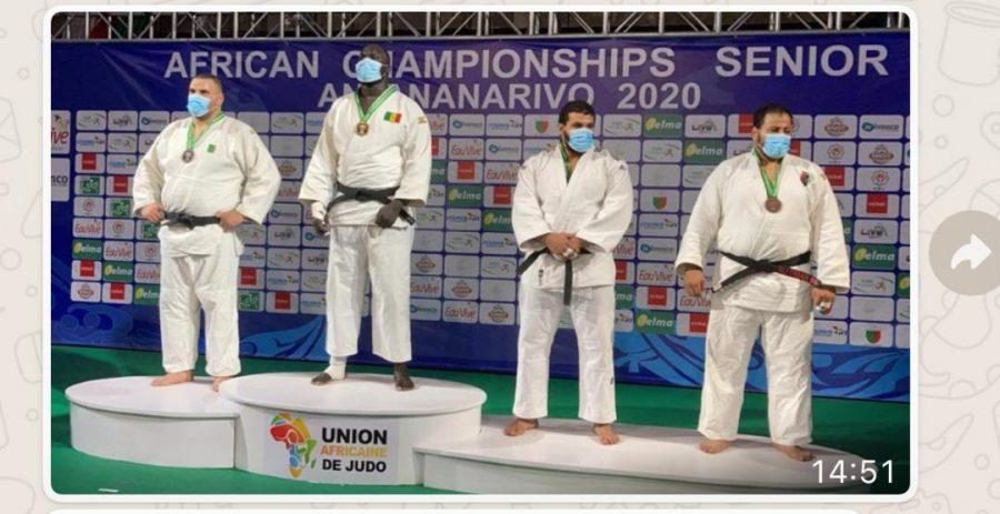Championnats de Judo : Mbagnick Ndiaye conserve son titre de champion d’Afrique