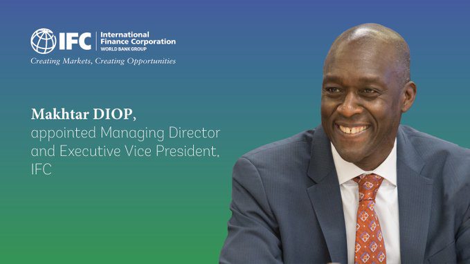 Nommé directeur général et vice-président exécutif : Le Sénégalais Makhtar Diop est le nouveau patron de l’IFC