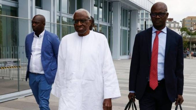 L’ancien président de l’IAAF Lamine Diack annoncé lundi 3 mai, à Dakar