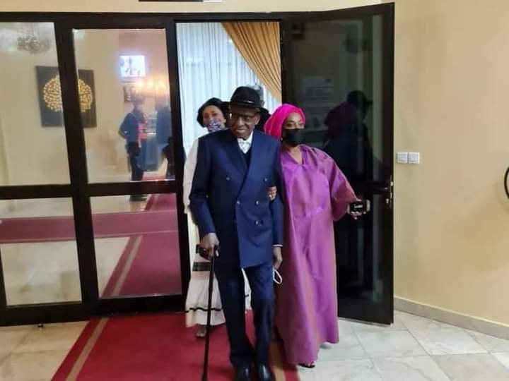 Lamine Diack est enfin de retour à Dakar