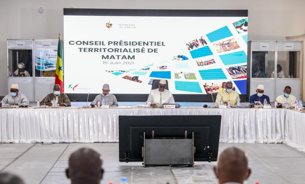 Conseil présidentiel à Matam : 450 milliards d’investissement entre 2021 et 2024