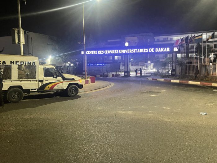 Premières échauffourées à l’UCAD mardi soir lors du concert de casseroles à l’appel d’Ousmane Sonko