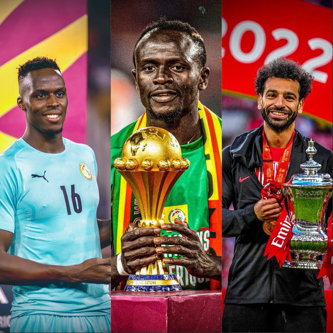 CAF Awards 2022 : Sadio Mané, Edouard Mendy et Salah, les trois finalistes pour le Ballon d’Or africain