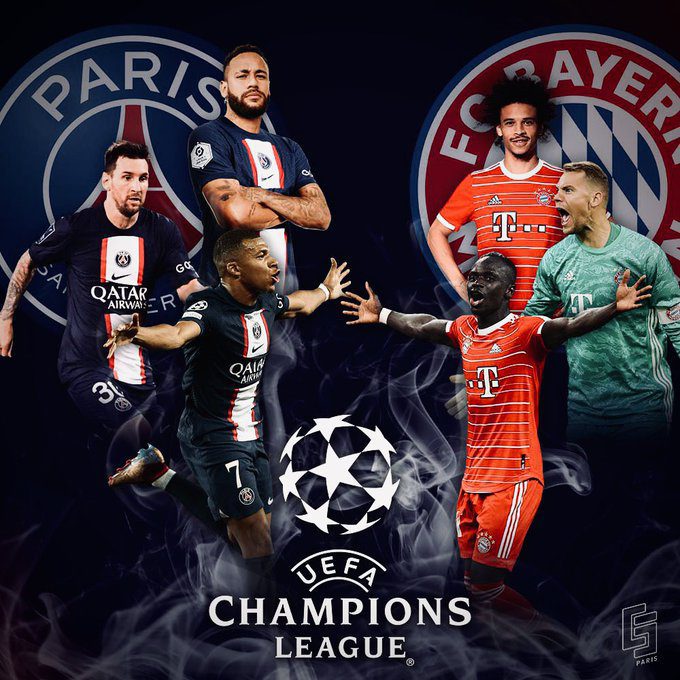 Huitièmes de finale de la Ligue des champions : Un énorme choc entre le PSG et le Bayern Munich de Sadio Mané, le tirage complet