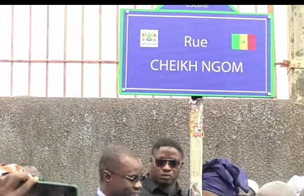 Ziguinchor : La « Rue du commerce » porte désormais le nom de « Rue Cheikh Ngom » de l’architecte de renommée internationale
