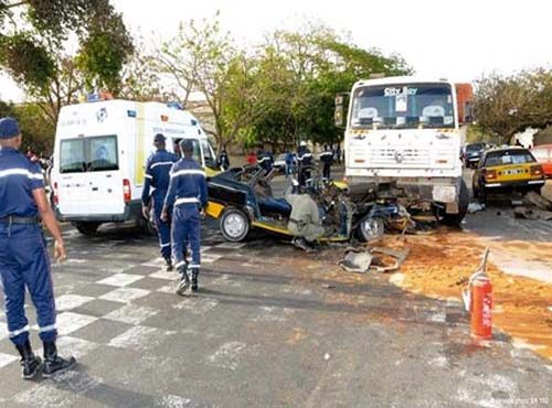 Sédhiou : Quatre décès dans un accident à Bougnadou Manjack