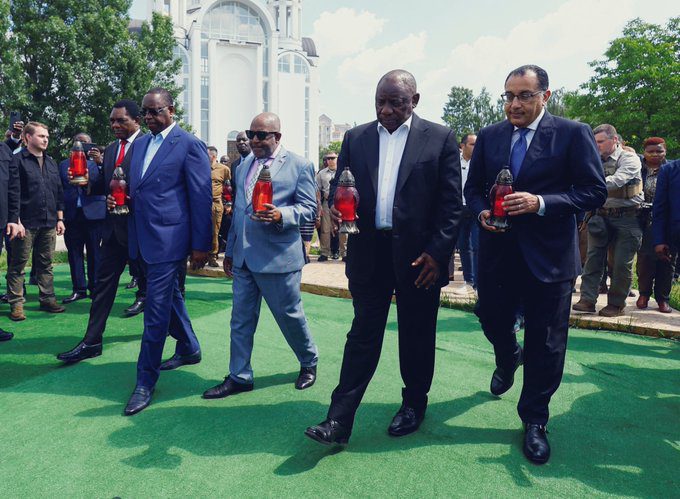 Conflit russo-ukrainien : Une délégation de sept dirigeants africains dont Macky Sall entame une mission de médiation à Kiev