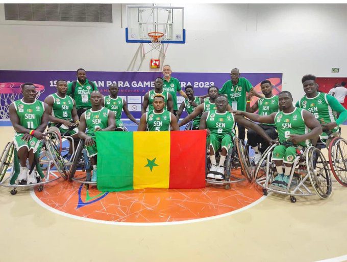Jeux Paralympiques Africains 2023: Macky Sall félicite l’équipe nationale de basket-ball paralympique médaillée de bronze