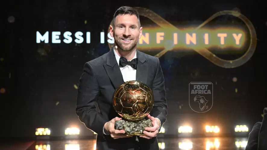 Lionel Messi sacré Ballon d’Or pour la 8e fois
