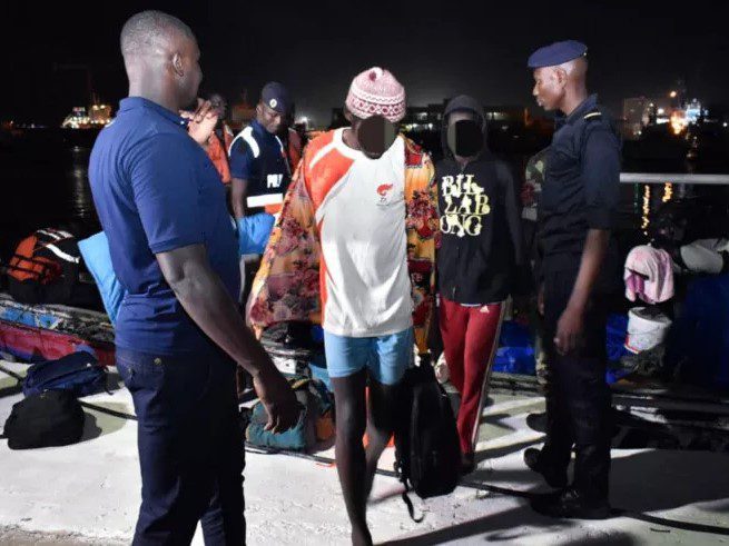 SAINT-LOUIS/ÉMIGRATION CLANDESTINE : La marine nationale intercepte trois pirogues en haute mer