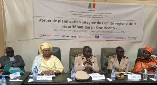 Saint-Louis/CONCEPT ONE HEALTH : Un plan d’action du comité régional planifié