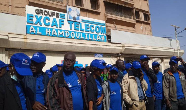 Licenciements massifs, la violation de leurs droits et mauvaise gestion du Dg…Le collectif des ex-travailleurs de Excaf Télécom tire la sonnette d’alarme